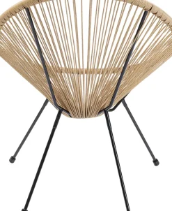 Acapulco Bord med Stol - Natur - KARE Design