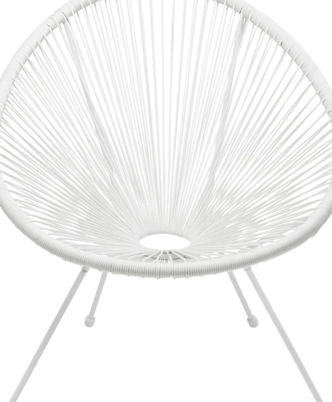 Acapulco Bord med Stol - Vit - KARE Design