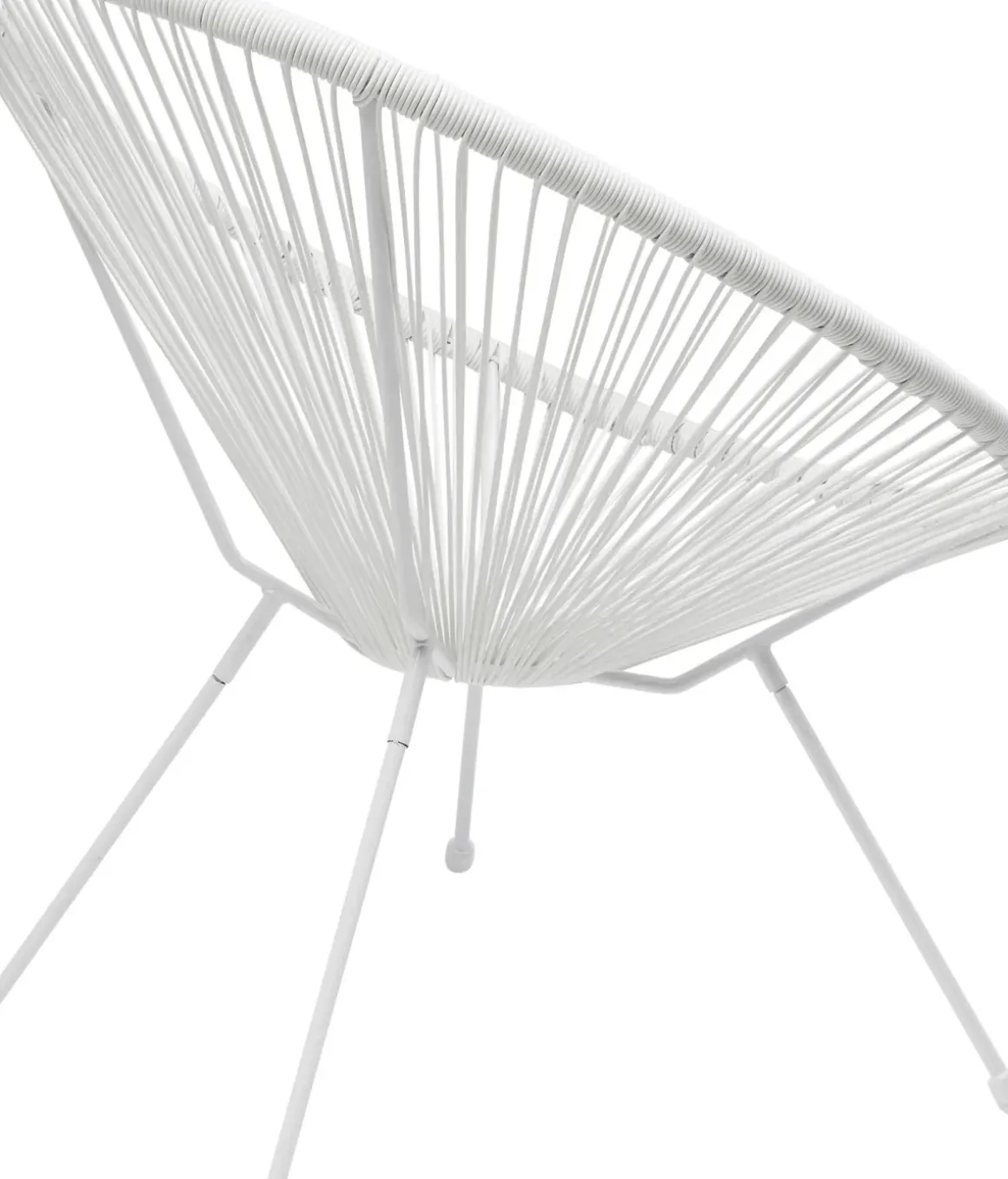 Acapulco Bord med Stol - Vit - KARE Design
