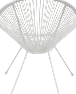 Acapulco Bord med Stol - Vit - KARE Design