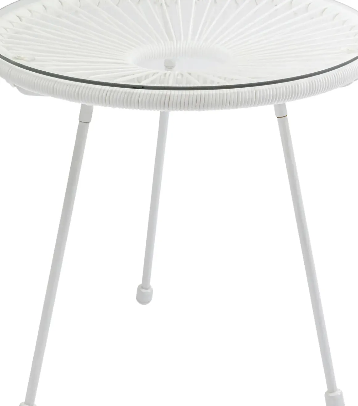 Acapulco Bord med Stol - Vit - KARE Design