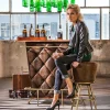 Bar Lady Rock Vintage - Bardisk Brunt/Mässing - KARE Design