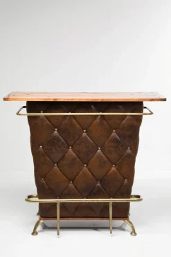 Bar Lady Rock Vintage - Bardisk Brunt/Mässing - KARE Design