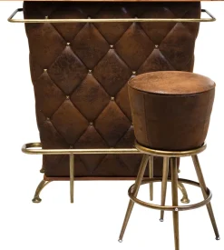 Bar Lady Rock Vintage - Bardisk Brunt/Mässing - KARE Design