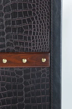 Barskåp Globetrotter - Svartbrun, 154cm - KARE Design