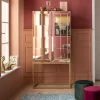 Barskåp Luxury - Champagnefärgat Spegelglas - KARE Design
