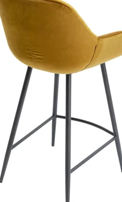 Barstol Bristol - Gul, 69cm - KARE Design