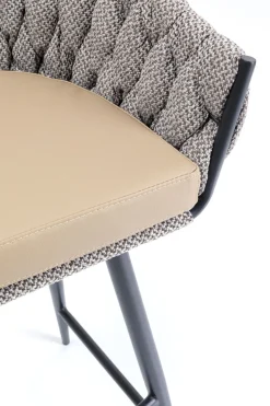 Barstol Knot - Grå/Beige - KARE Design