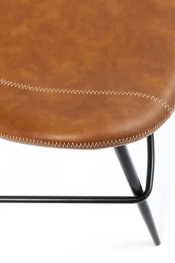 Barstol Rusty - Konjaksfärgad Konstläder - KARE Design