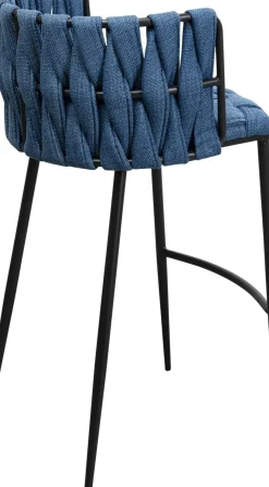 Barstol Saluti - Blå, 77cm - KARE Design