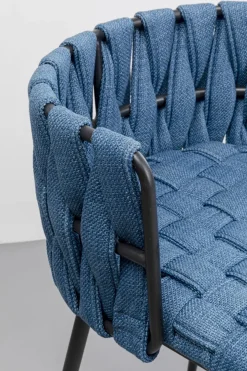 Barstol Saluti - Blå, 77cm - KARE Design