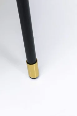Barstol Stavanger - Brunguld Sammet/Svart - KARE Design
