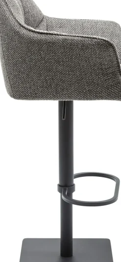 Barstol Thinktank på Pelarfot - Grå/Svart - KARE Design