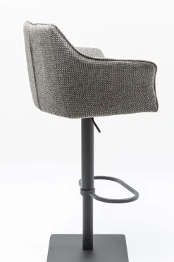 Barstol Thinktank på Pelarfot - Grå/Svart - KARE Design