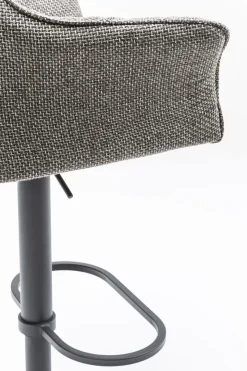 Barstol Thinktank på Pelarfot - Grå/Svart - KARE Design