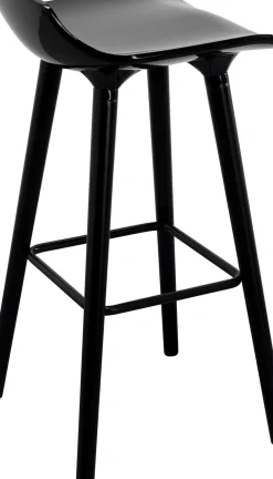 Barstol York - Svart, 75cm - KARE Design