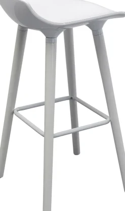 Barstol York - Vit, 75cm - KARE Design