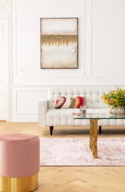 Bäddsoffa Milchbar - Beige, 219cm - KARE Design