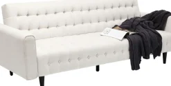 Bäddsoffa Milchbar - Beige, 219cm - KARE Design