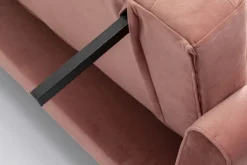 Bäddsoffa Milchbar - Mauve, 219cm - KARE Design