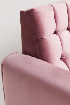 Bäddsoffa Milchbar - Mauve Sammet, 230cm - KARE Design