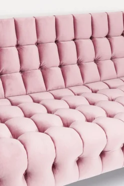 Bäddsoffa Milchbar - Mauve Sammet, 230cm - KARE Design