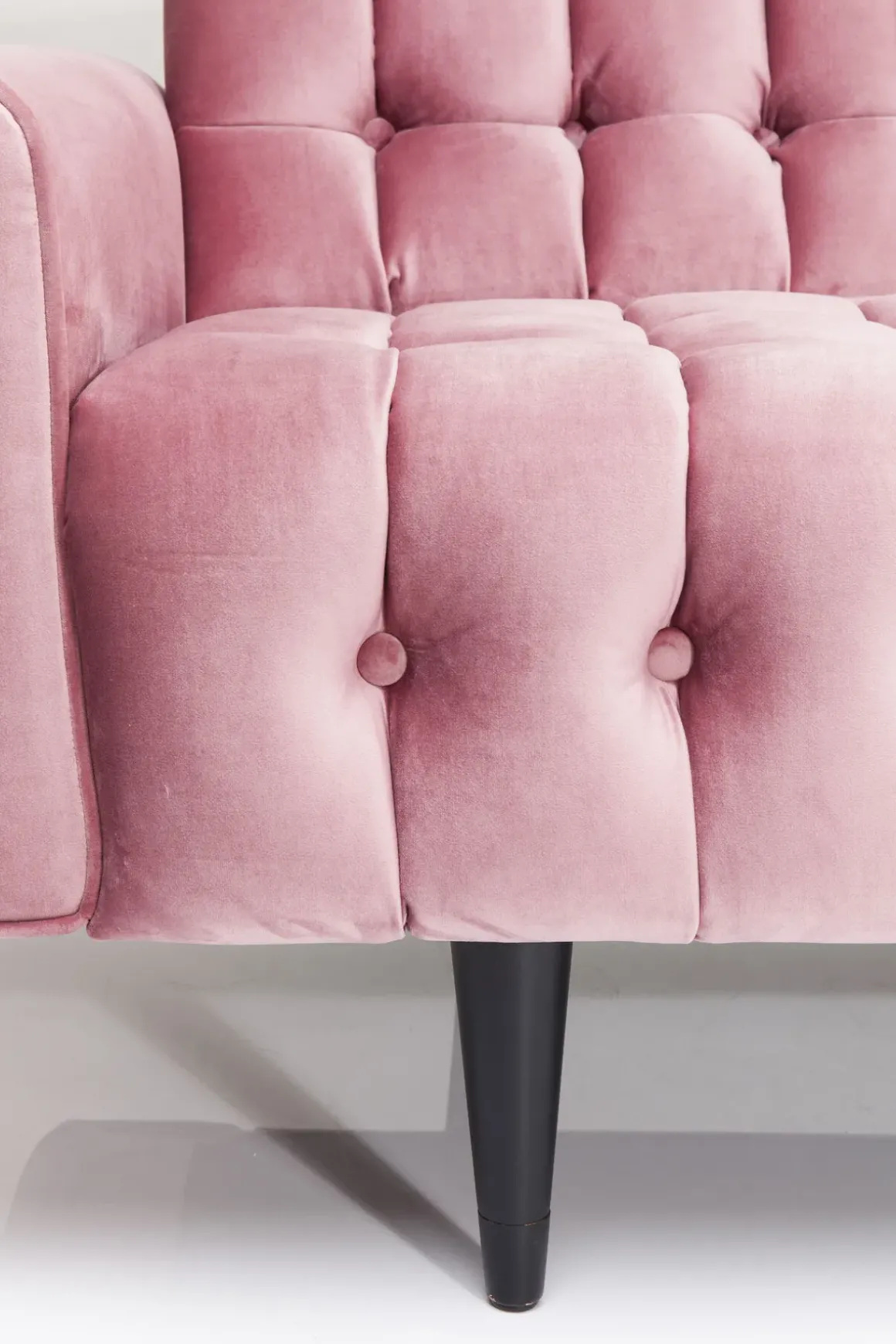 Bäddsoffa Milchbar - Mauve Sammet, 230cm - KARE Design