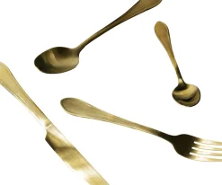 Bestick Cucina - Matt Guld, (16/part) - KARE Design