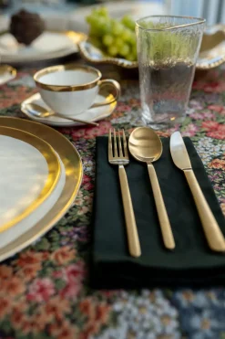 Bestick Gloria Matt Guld (16-part) - KARE Design