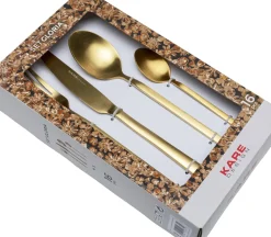 Bestick Gloria Matt Guld (16-part) - KARE Design