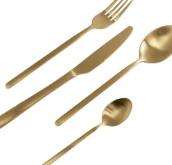 Bestick Gloria Matt Guld (16-part) - KARE Design