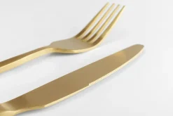 Bestick Gloria Matt Guld (16-part) - KARE Design
