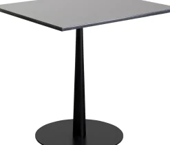 Bistro Capri Trädgård Cafébord - Svart, 70x70cm - KARE Design