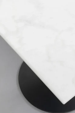 Bistro Capri Trädgård Cafébord - Vit, 70x70cm - KARE Design