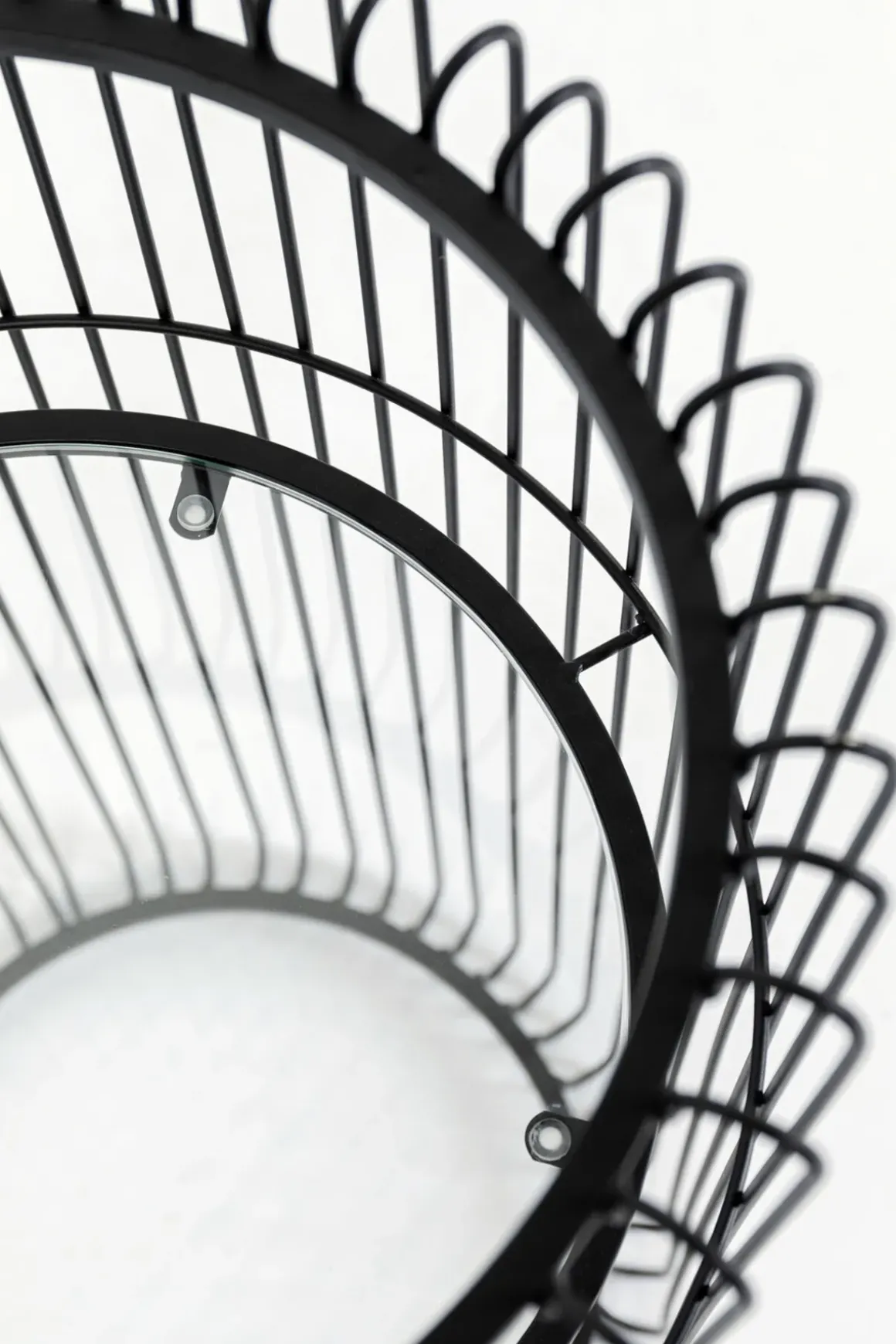 Blombord Wire - Svart, 70cm - KARE Design