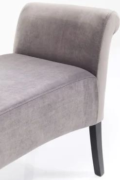 Bänk Motley - Ljusgrå Sammet, 107cm - KARE Design