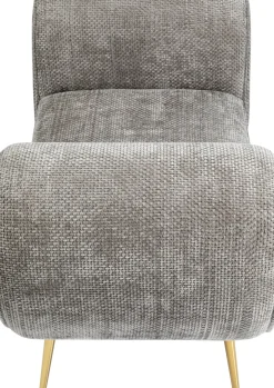 Bänk Trono - Grå, 100cm - KARE Design