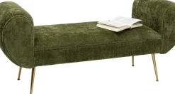 Bänk Trono - Grön, 140cm - KARE Design