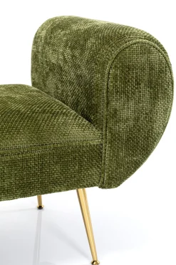 Bänk Trono - Grön, 140cm - KARE Design