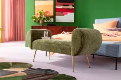 Bänk Trono - Grön, 140cm - KARE Design