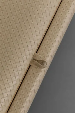 Bänk Venezia Storage - Flätad Beige 100cm - KARE Design