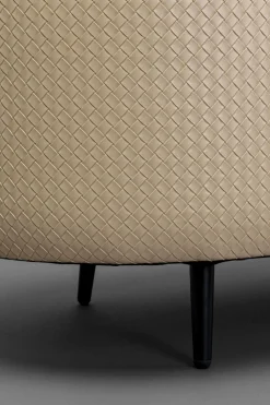 Bänk Venezia Storage - Flätad Beige 100cm - KARE Design