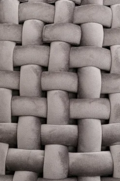 Bänk Weave - Grå, 128cm - KARE Design