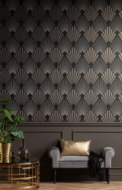Bänk Wing - Grå Sammet - KARE Design