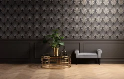 Bänk Wing - Grå Sammet - KARE Design