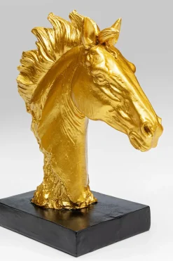 Bokstöd Fiesta - Guld Häst, 2 St. - KARE Design