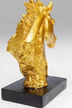 Bokstöd Fiesta - Guld Häst, 2 St. - KARE Design