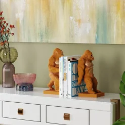 Bokstöd Gorilla Orange, 2 st. - KARE Design