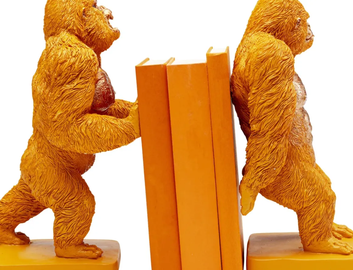 Bokstöd Gorilla Orange, 2 st. - KARE Design