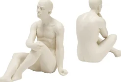 Bokstöd Meditating Man - vit, 2st - KARE Design